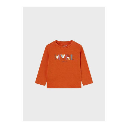Mayoral Toddler Boy Orange Aloha Tee main image 0
